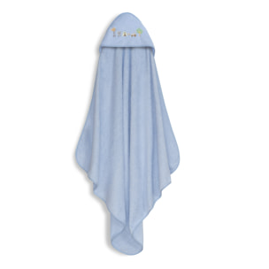 Capa Baño 1X1 Mod Granja Koala+ Gorro Azul