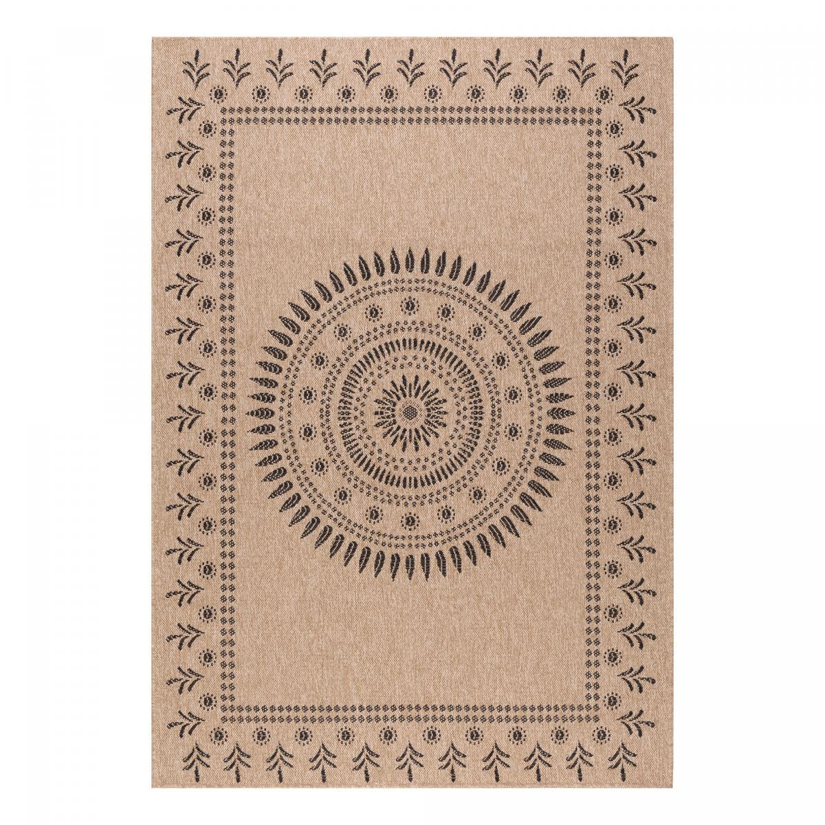 Tapis extérieur tissé kilim rectangle PAVE