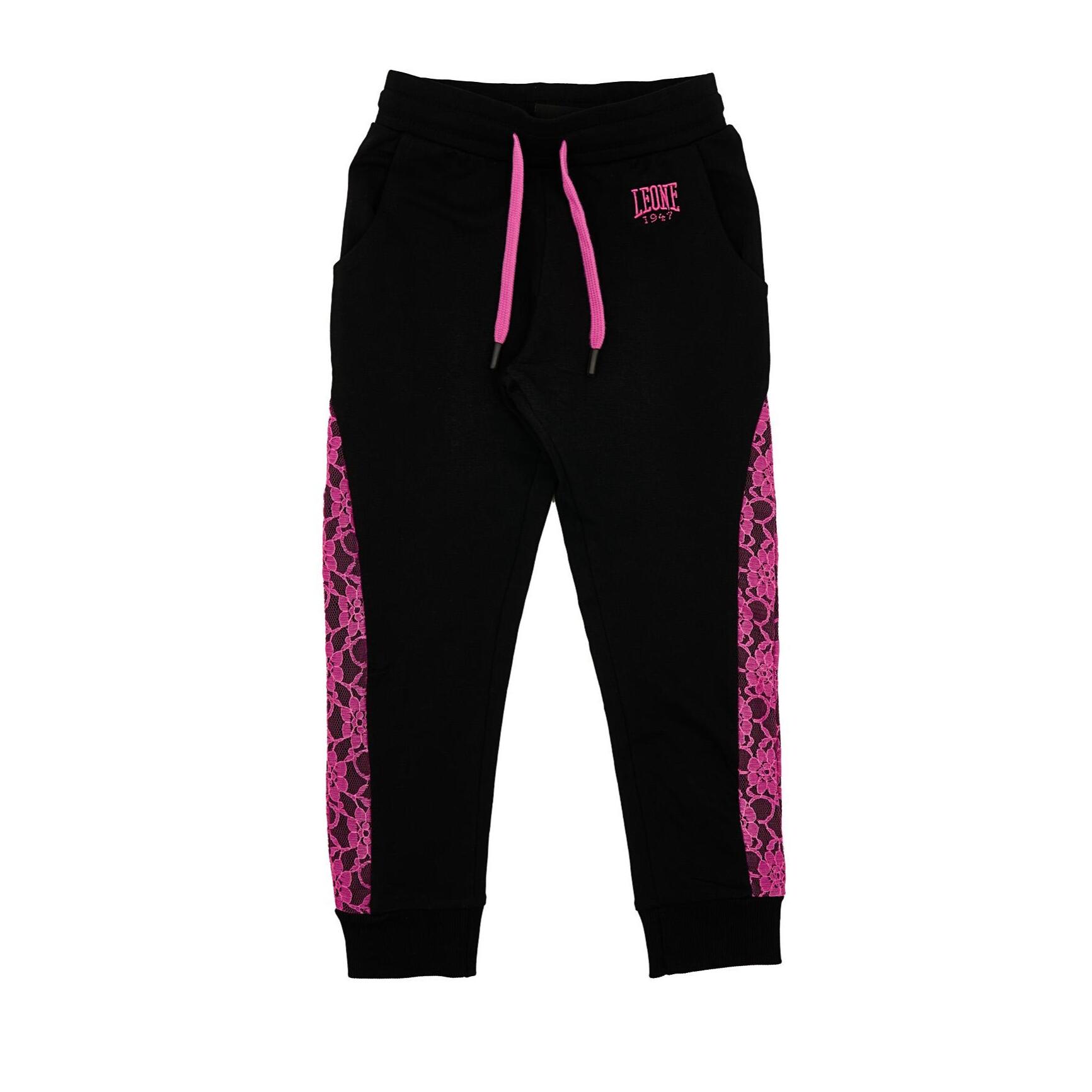Pantalón chándal Leone para niña Pink Girl