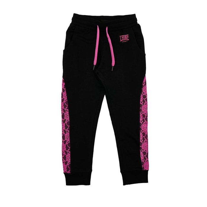Pantalón chándal Leone para niña Pink Girl