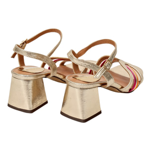 Sandali cinturino regolabile - tacco 7,5 cm