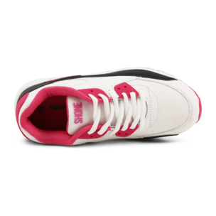 Zapatillas Sneaker para Niña - Shone 005-001 White/Fuxia