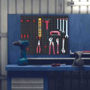 Panneau Mural Rangement Outils 12 Accroches