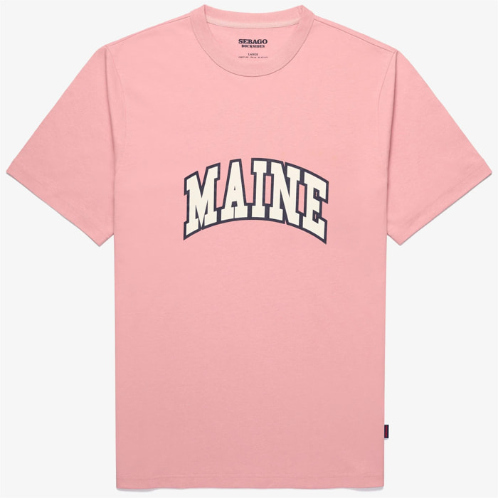 Sebago - T-Shirts & Top Uomo Rosa - DANFORTH