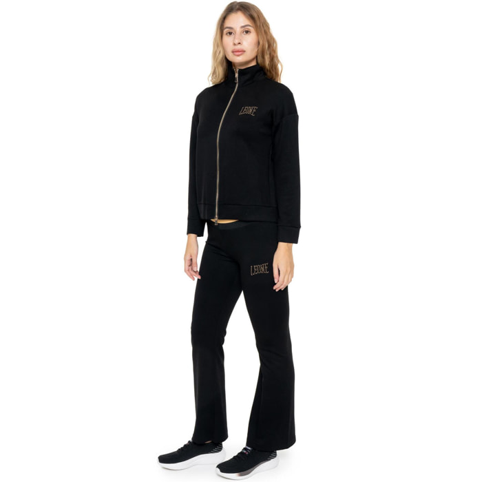 Pantalone invernale da donna a zampa Leone 1947 Gold Studs