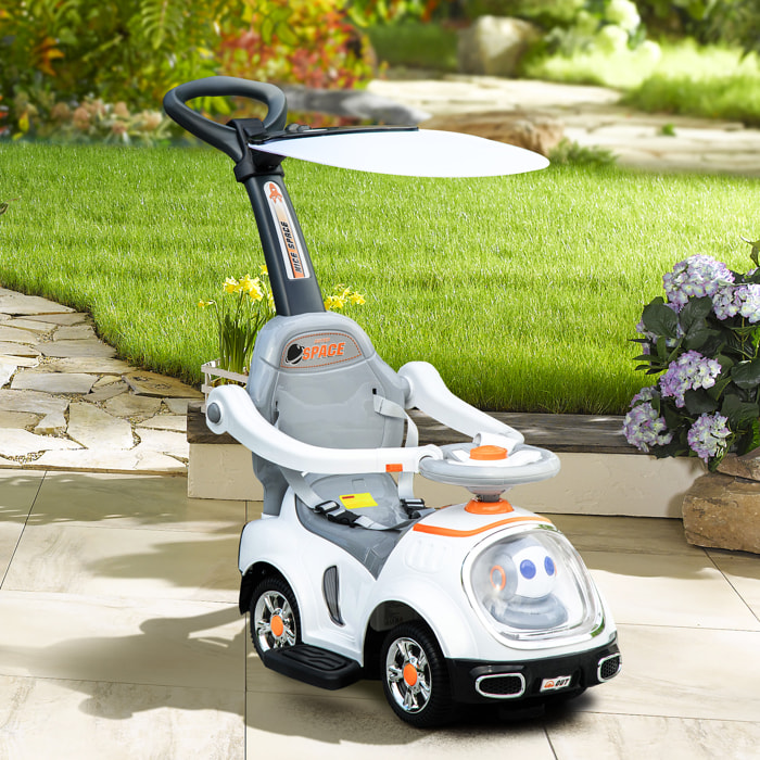Porteur enfant évolutif 3 en 1 design rover spatial effets sonores lumineux