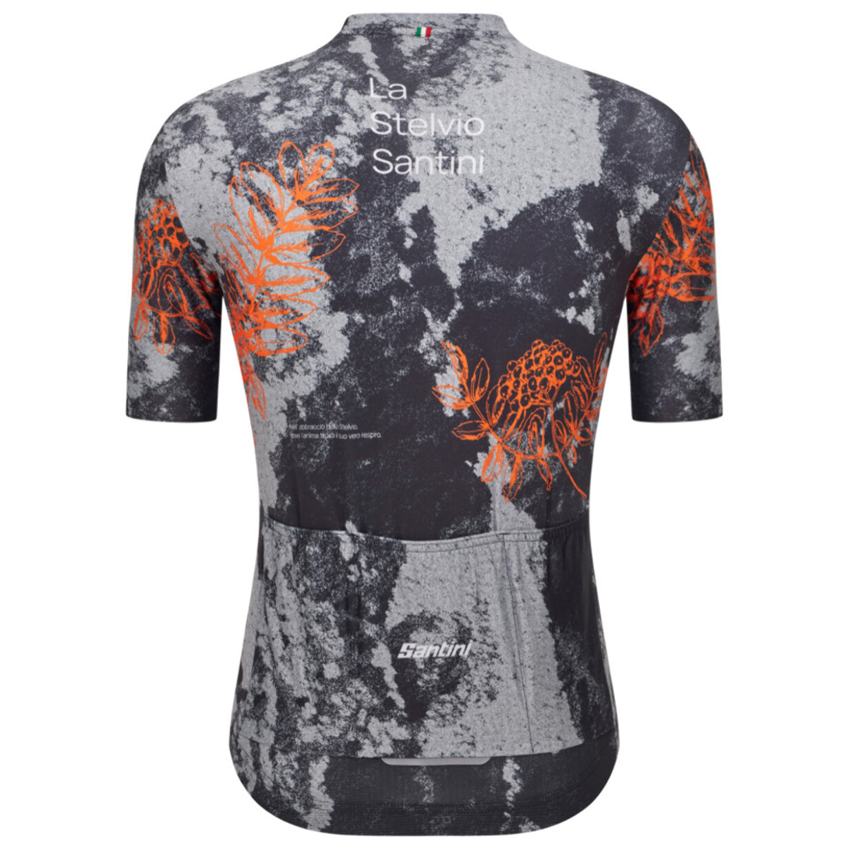 La Stelvio Santini 2025 - Maillot - Orange - Unisex