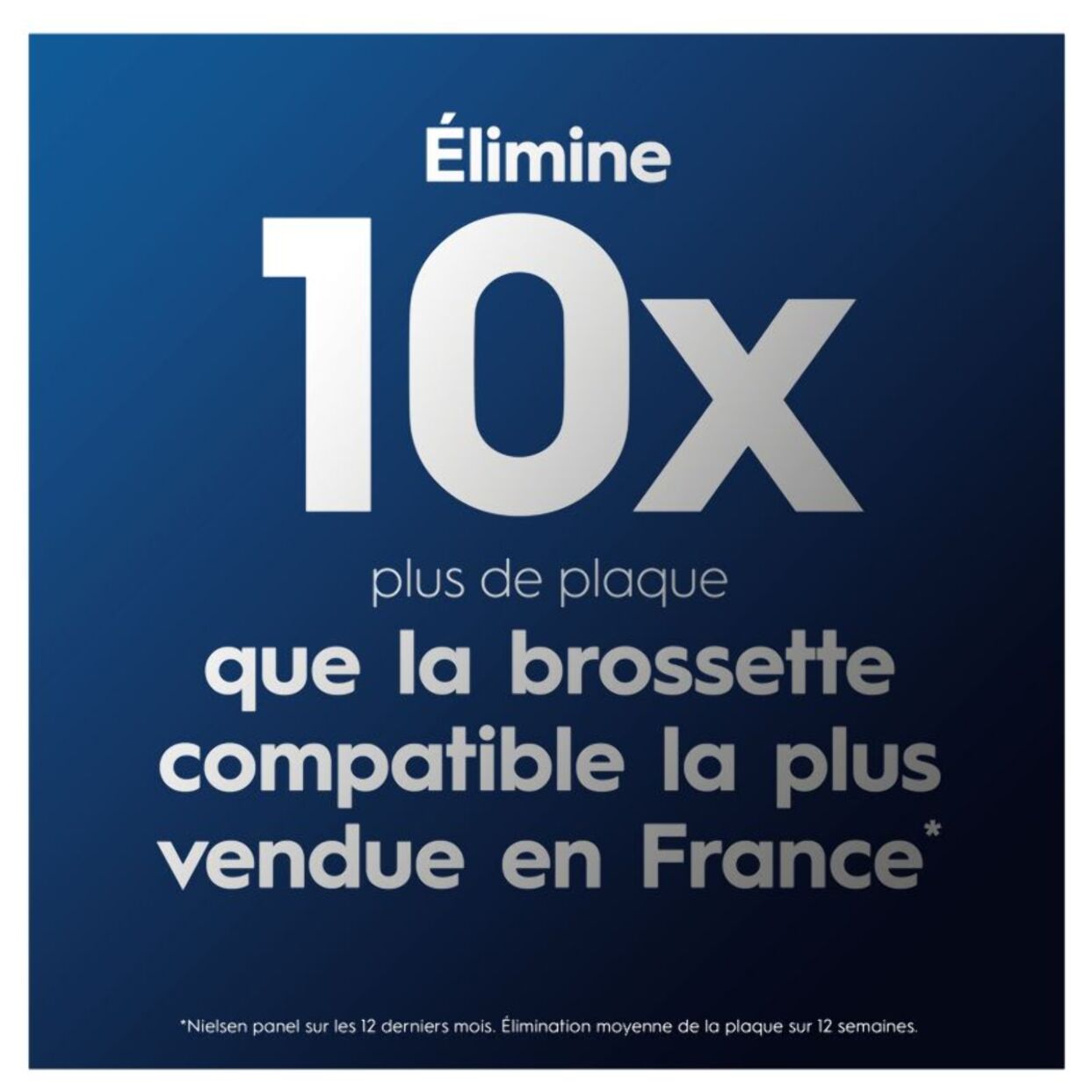 Brossette dentaire ORAL-B Precision Clean X-filaments x10
