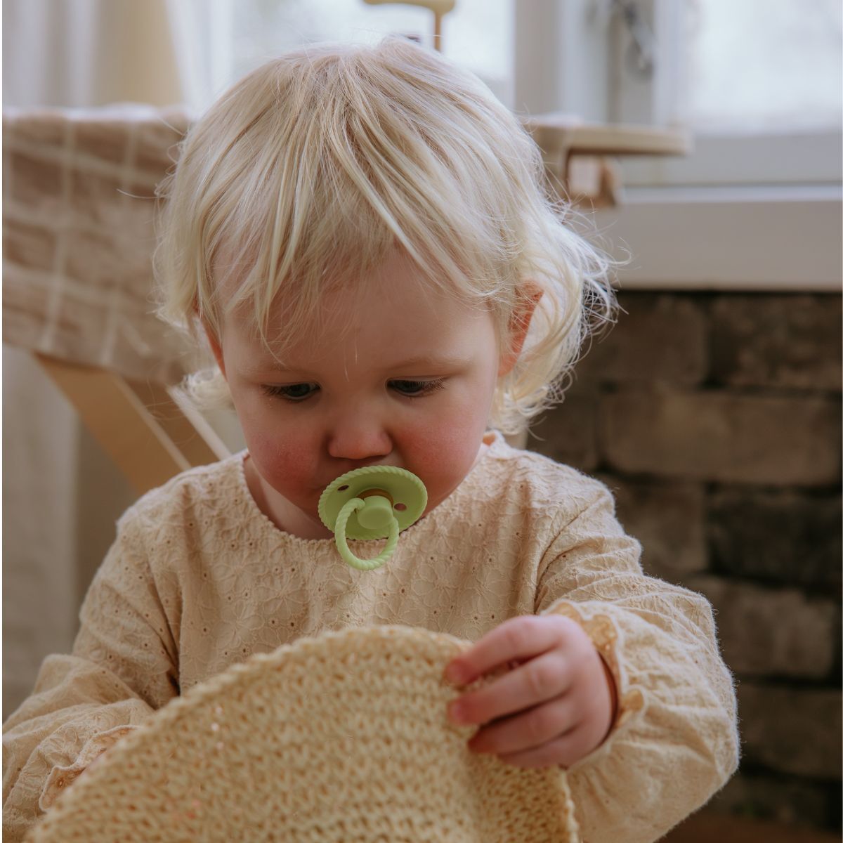 Frigg Pack 2 Chupetes Block Silicona Rope