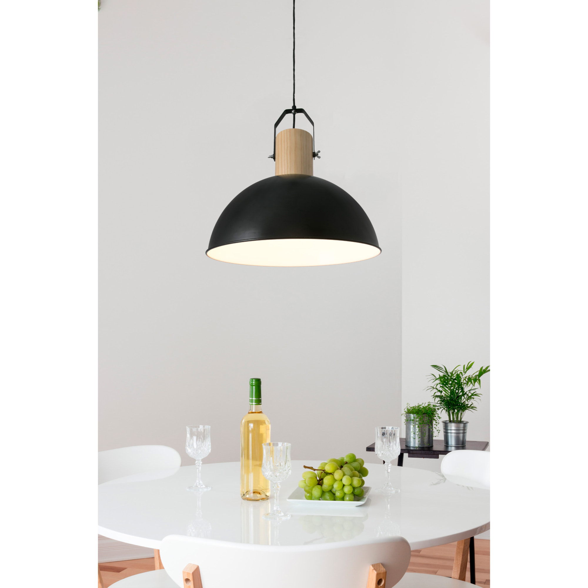 MARGOT Lampe suspension noire