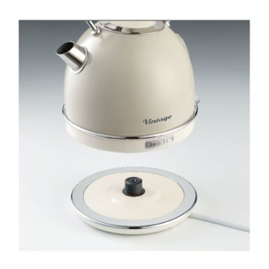 Bouilloire ARIETE vintage beige 1.7l
