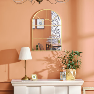 Espejo Decorativo de Pared 50x70 cm Espejo de Ventana para Salón Dormitorio