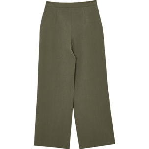 Pantalone lungo bottone oro