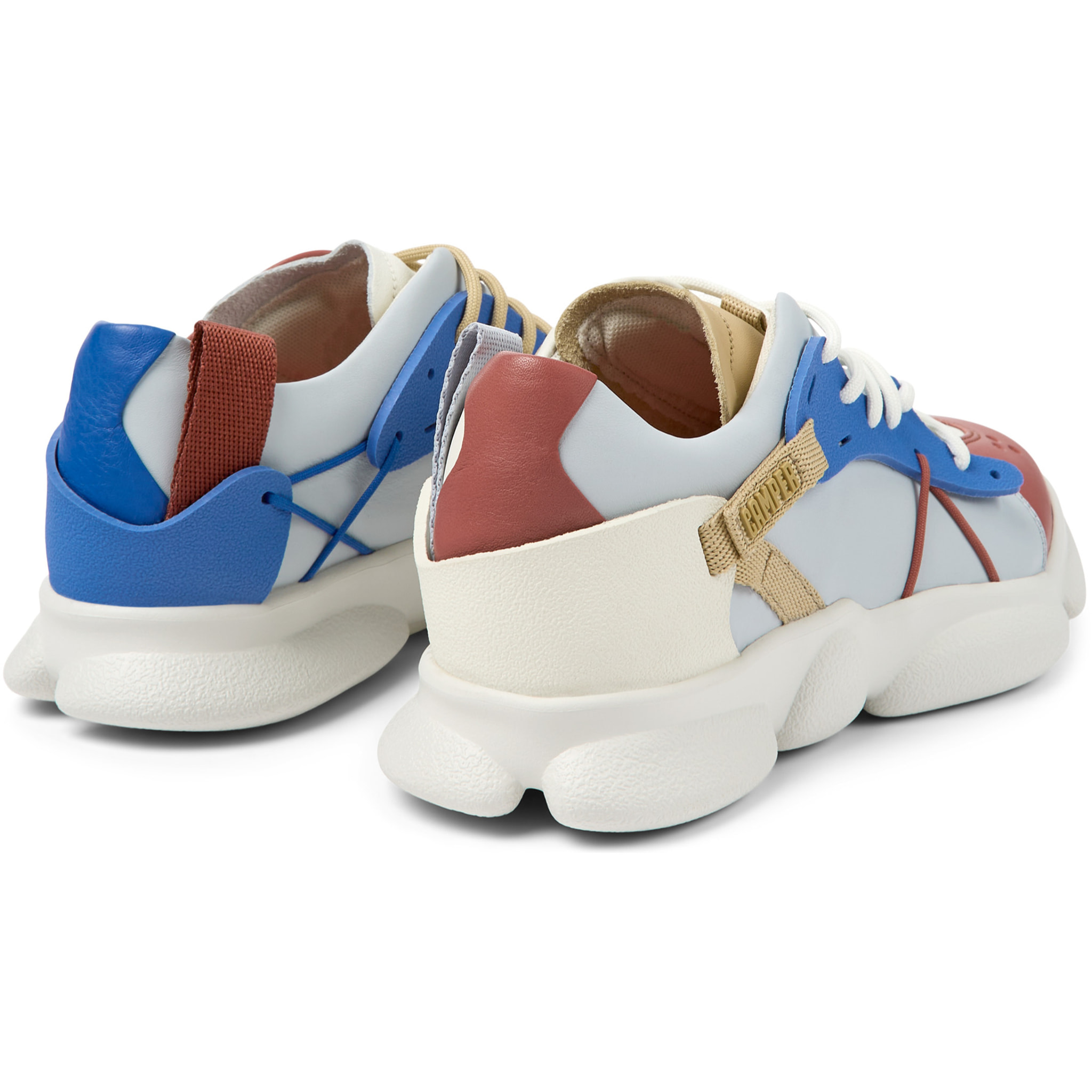 Zapatillas - CAMPER Karst - Multicolor - Cuero liso