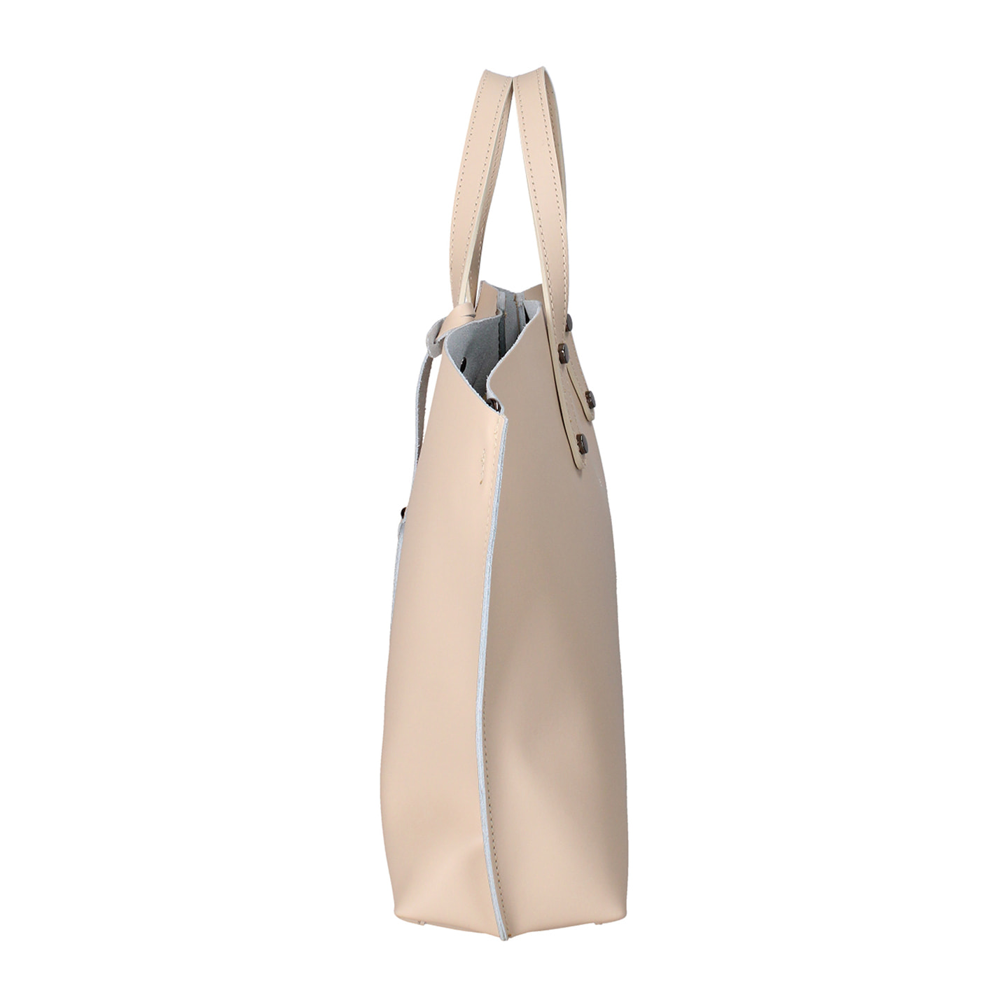 Borsa a spalla da donna In Vera pelle Made in Italy 48x31x11 cm