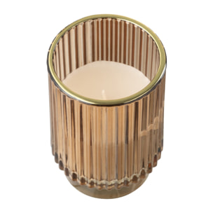 J-Line bougie parfumée Nordic Vetiver - brun clair - large - 30H