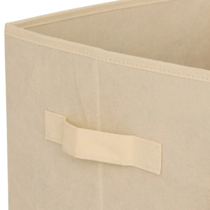 Paniers Joey beige 29x29cm