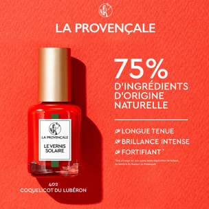 La Provençale Le Vernis Solaire Vernis à Ongles Longue Tenue Coquelicot Du Lubéron