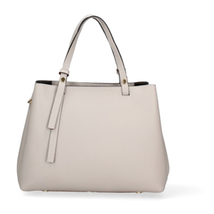 Borsa a mano da donna Made in Italy - Modello Novara Ultra - 100% pelle - 28.0 x 21.0 x 12.0 cm