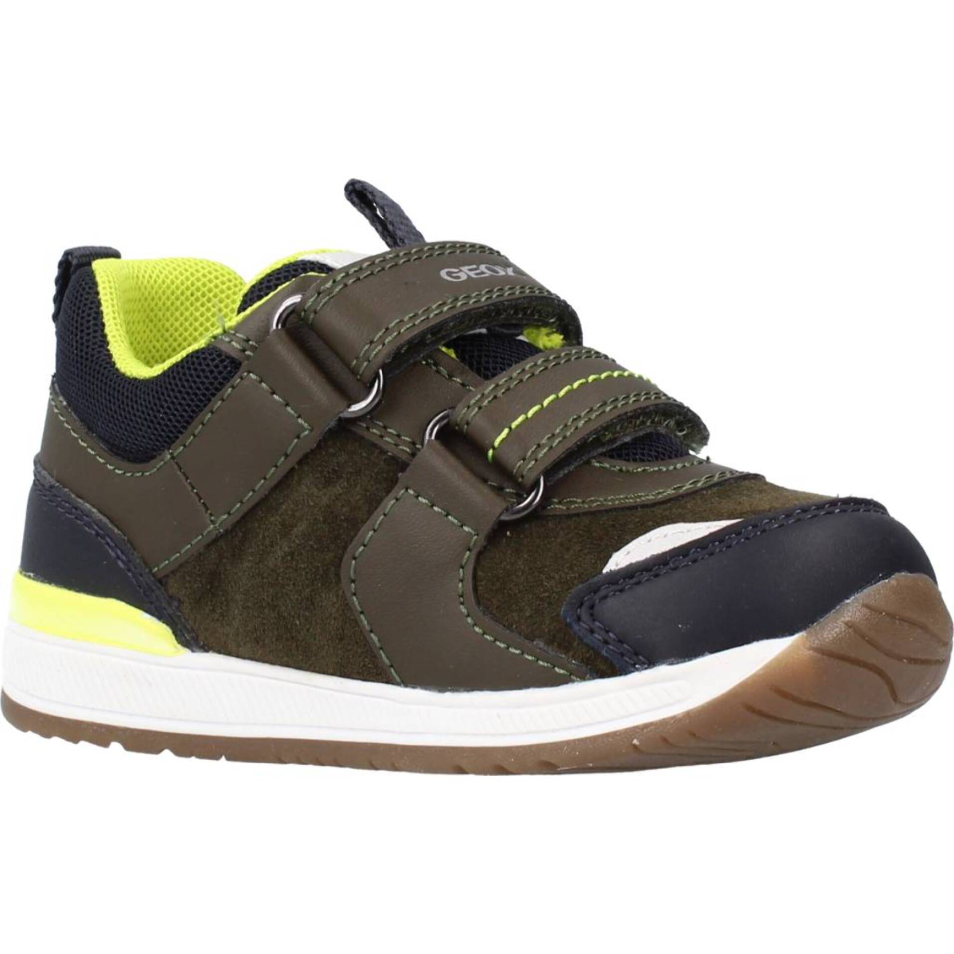 Zapatillas Niño de la marca GEOX  modelo B RISHON BOY VERDE