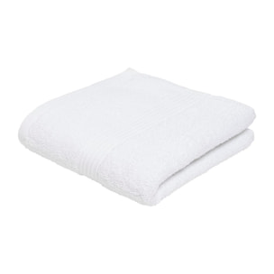 Serviette de bain uni ESSENTIAL blanc