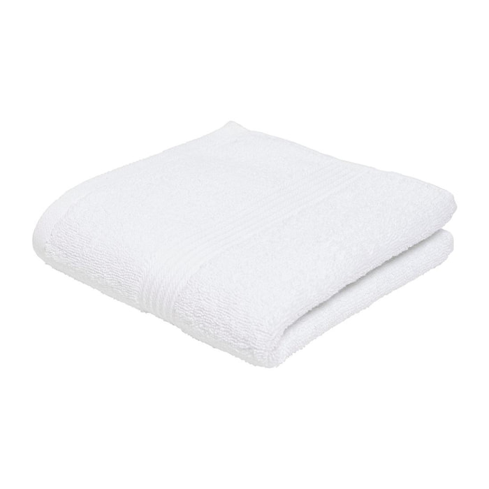 Serviette de bain uni ESSENTIAL blanc