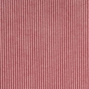 Rideau obscurcissant et isolant en velours côtelé - Rose poudré
