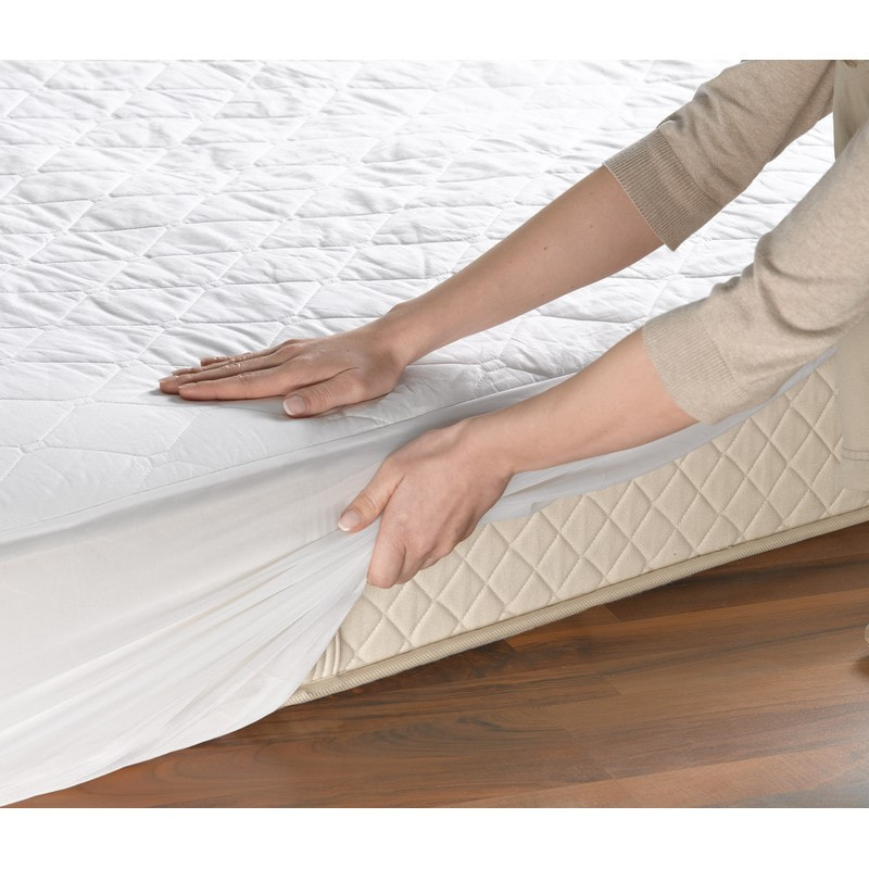 Drap-housse chauffe matelas individuel