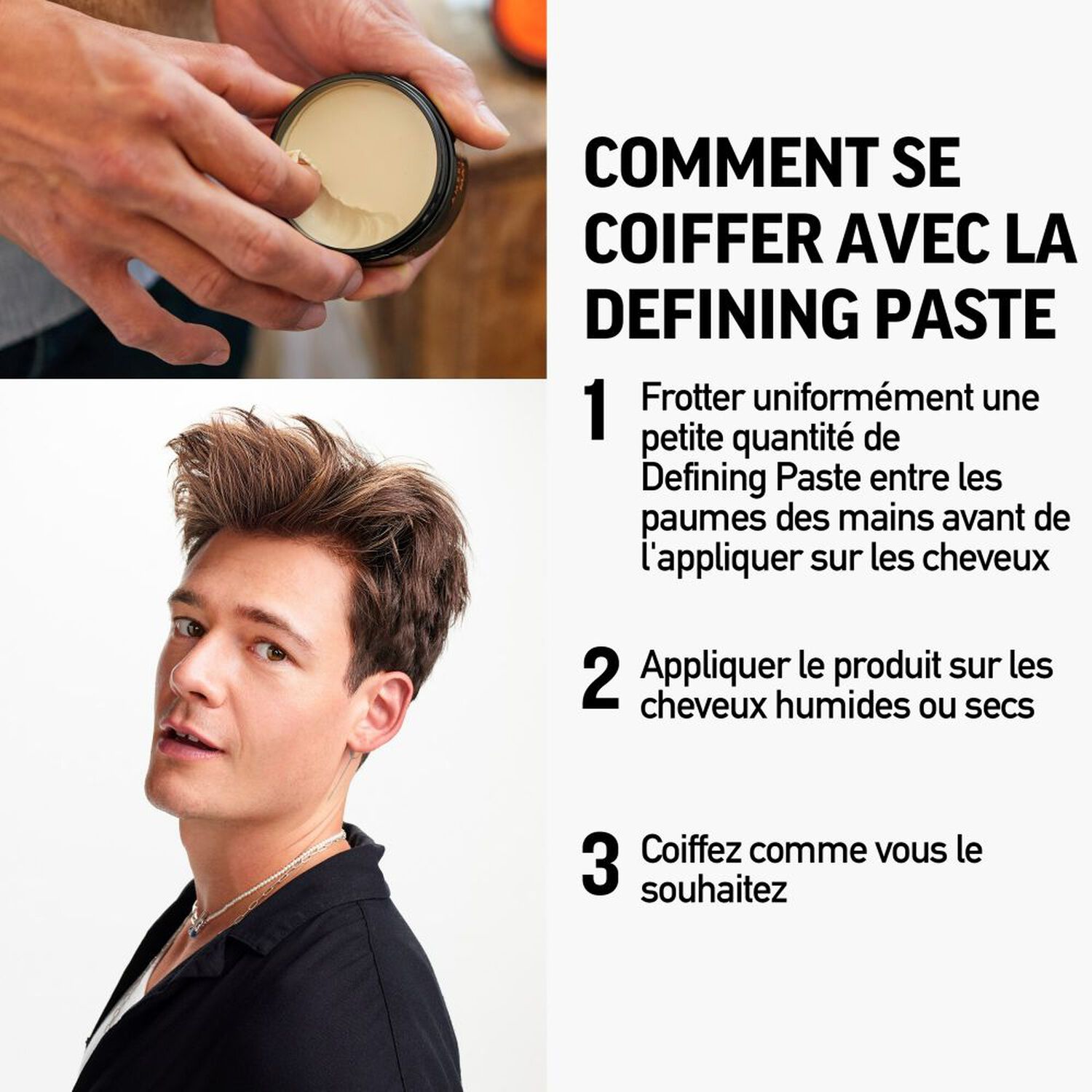 DEFINING PASTE™ - Cire coiffante