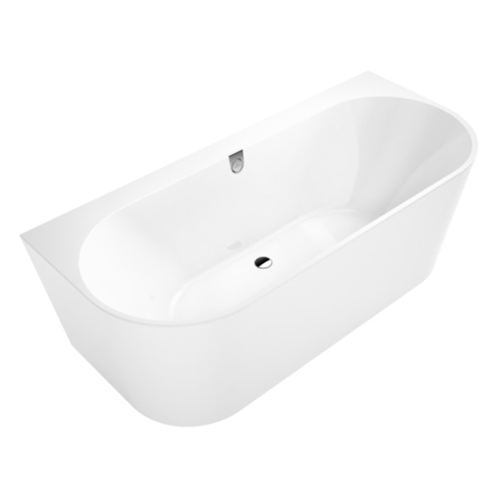 Baignoire îlot 180 x 80 VILLEROY & BOCH Oberon 2.0 blanc brillant