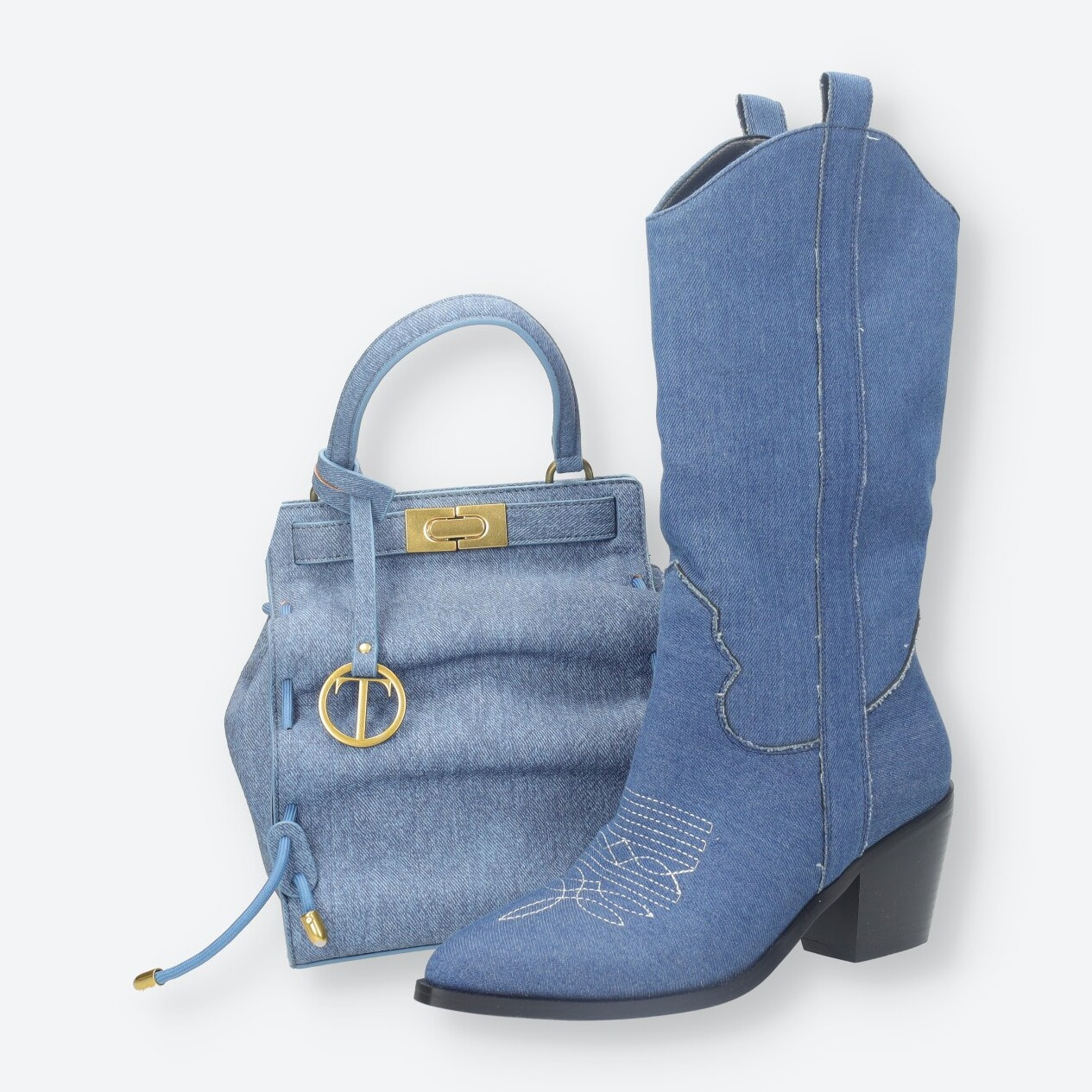 Texani Donna Tata Italia Blu