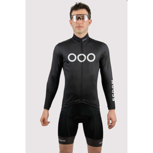 Maillot de manga larga ECOON modelo Mont Ventoux en color Negro
