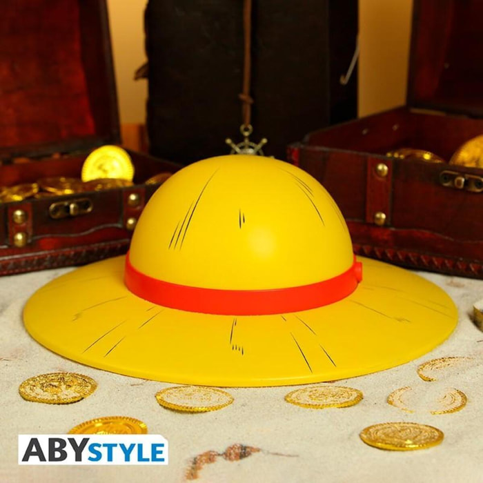 One Piece Lampada Cappello di Paglia Monkey D. Luffy 25 Cm Gadgets