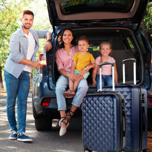 Juego Trolleys Itaca Diamond Azul