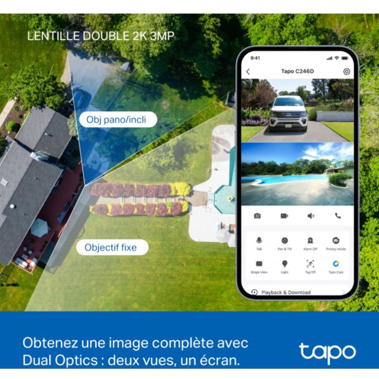 Caméra de surveillance TP-LINK Tapo C246D
