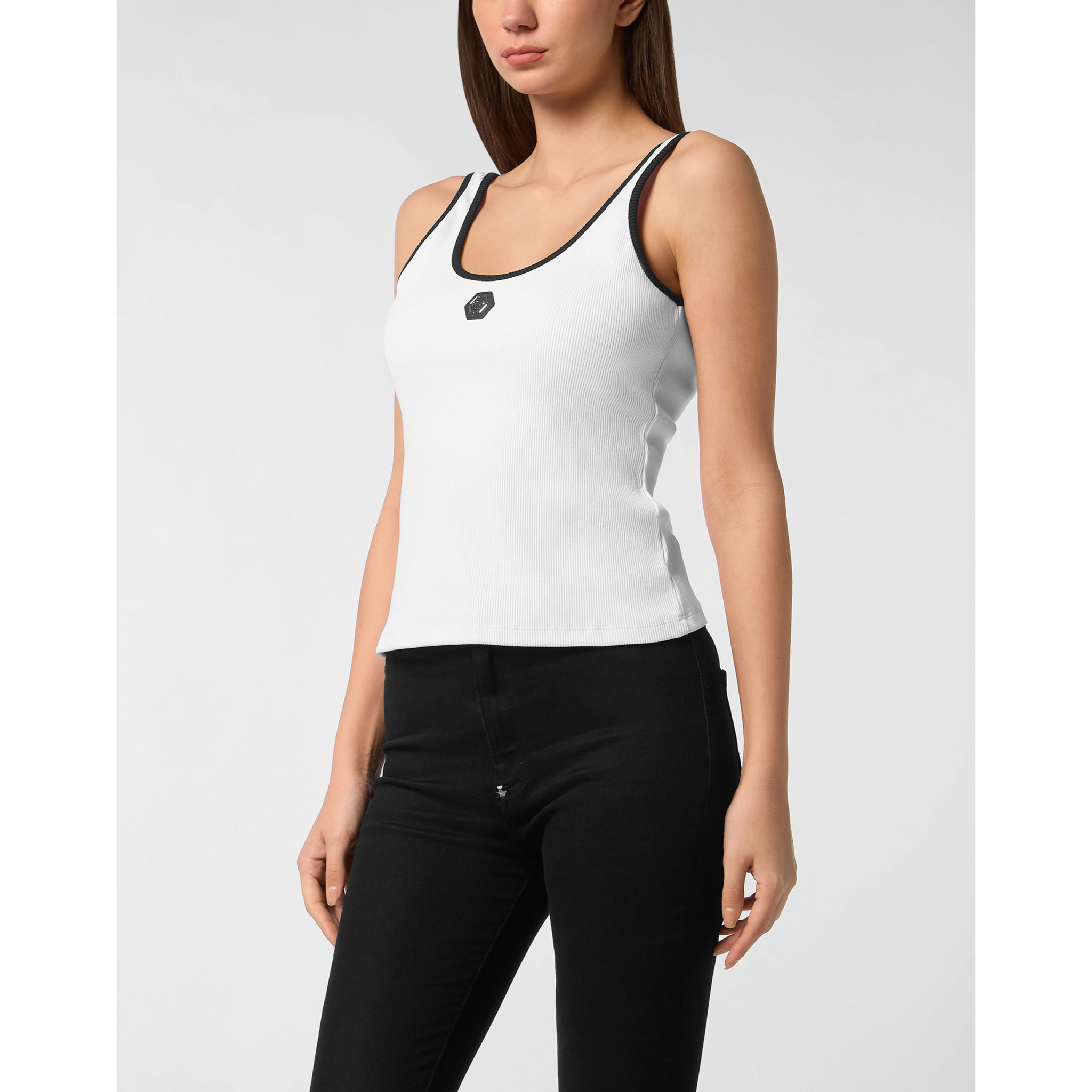 PHILIPP PLEIN Camiseta de tirantes HEXAGON