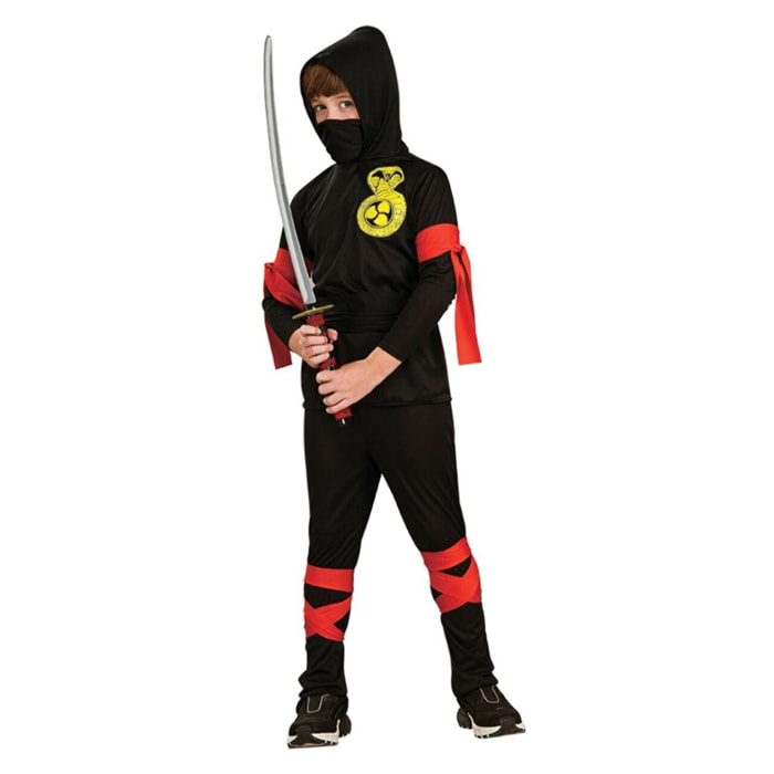DISFRAZ NINJA NEGRO INF