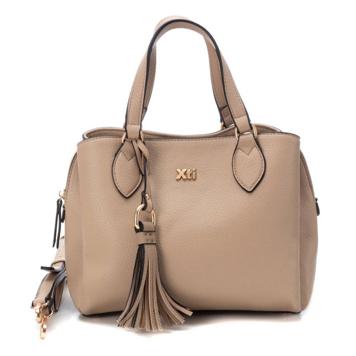 Bolso bandolera taupe