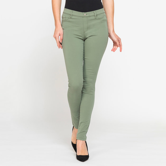 LEGG-JEANS IN GABARDINE SUPER STRETCH 9,3oz