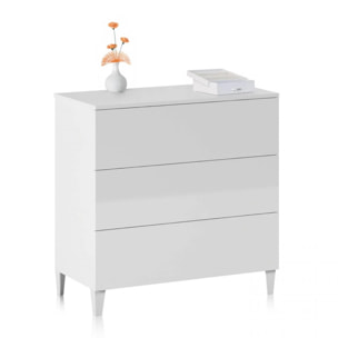 Cómoda 3 cajones Plex Blanco