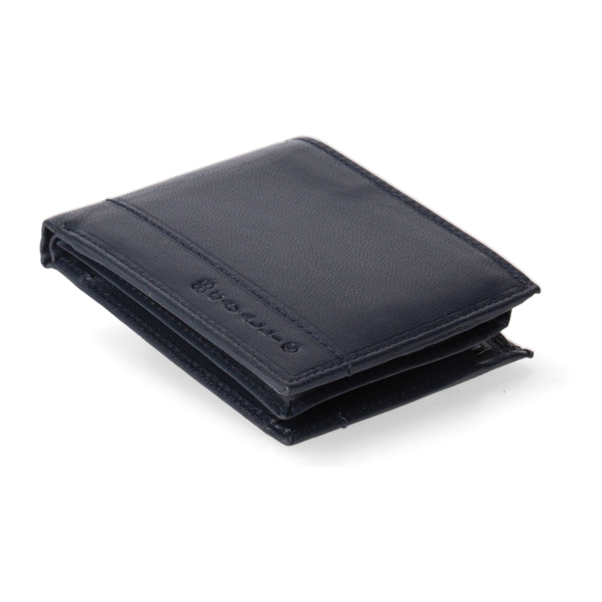 Portafoglio uomo in vera pelle - Modello False - Casual - 12.5 x 10.0 x 2.0 cm
