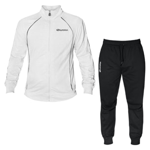 Tuta Uomo SUPERGA Cotone Leggero Full Zip Taglia Forte