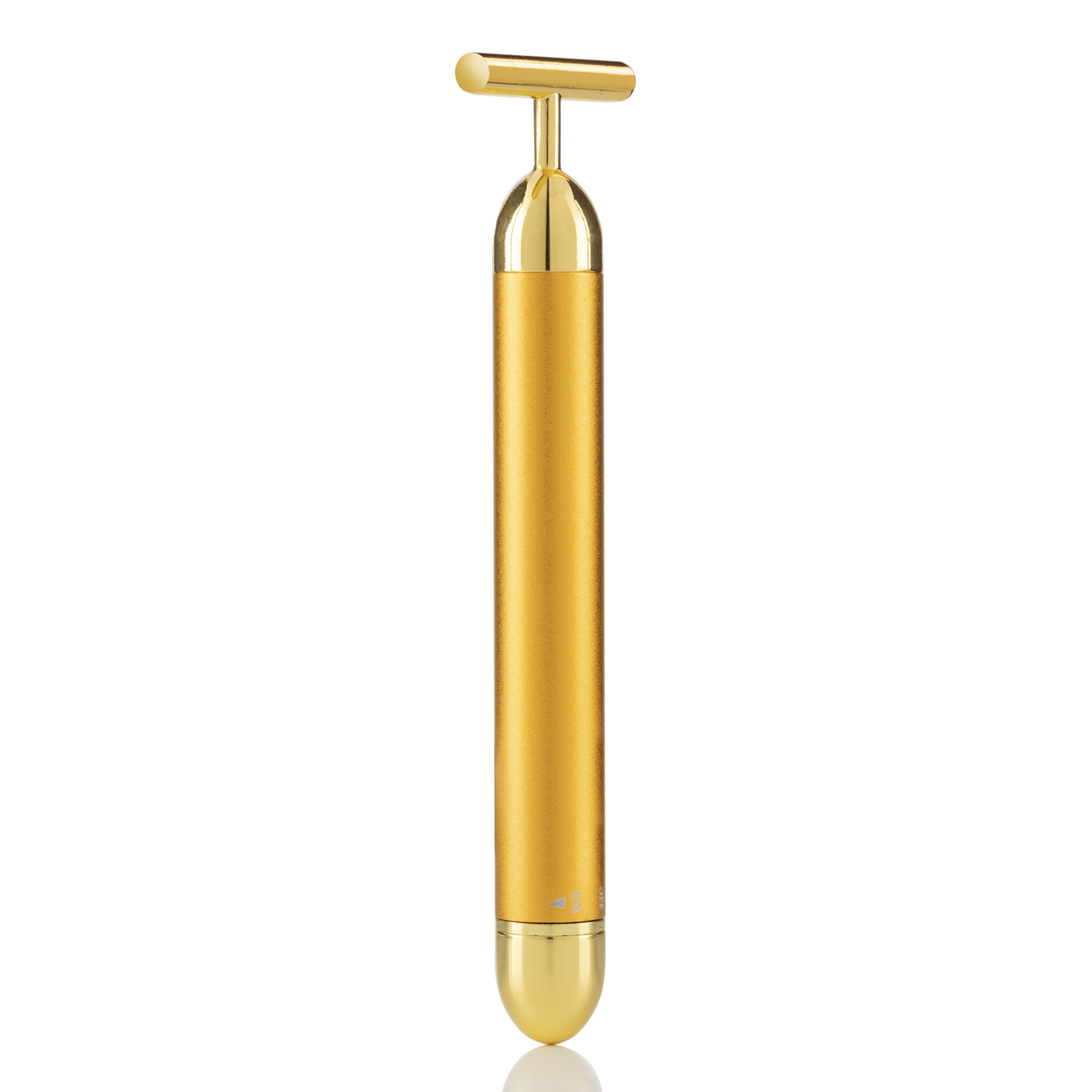 Massaggiatore Ringiovanente Facciale Ad Alta Frequenza T - Vibe - Dorato - 3,3x14x1,5 cm
