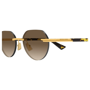 Gafas de Sol Bottega Veneta BV1379S-003 de Metal Hombre 51 mm
