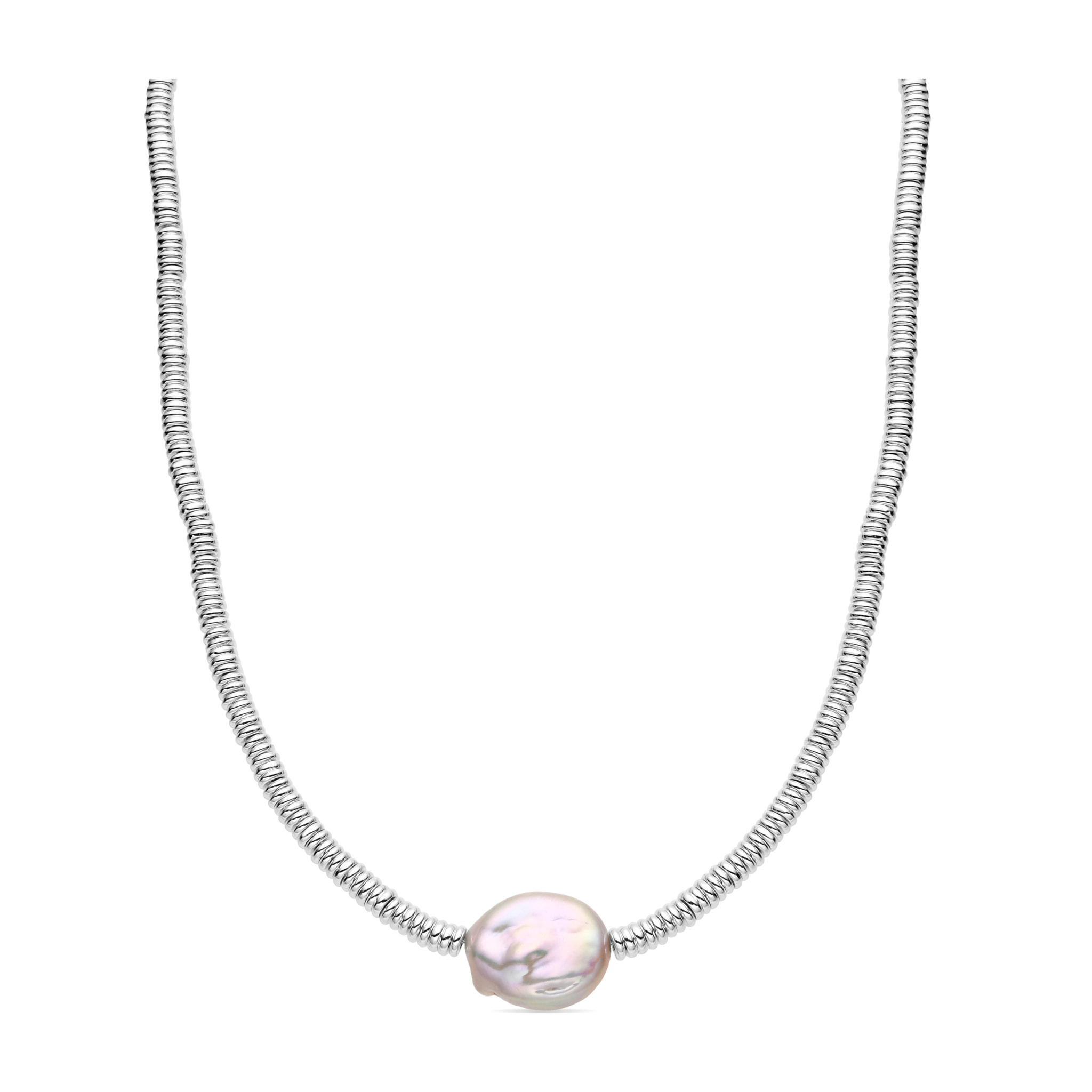 Collar Siever acabado plata