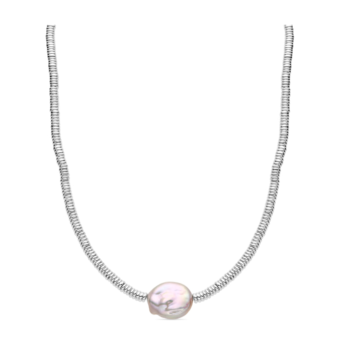 Collar Siever acabado plata