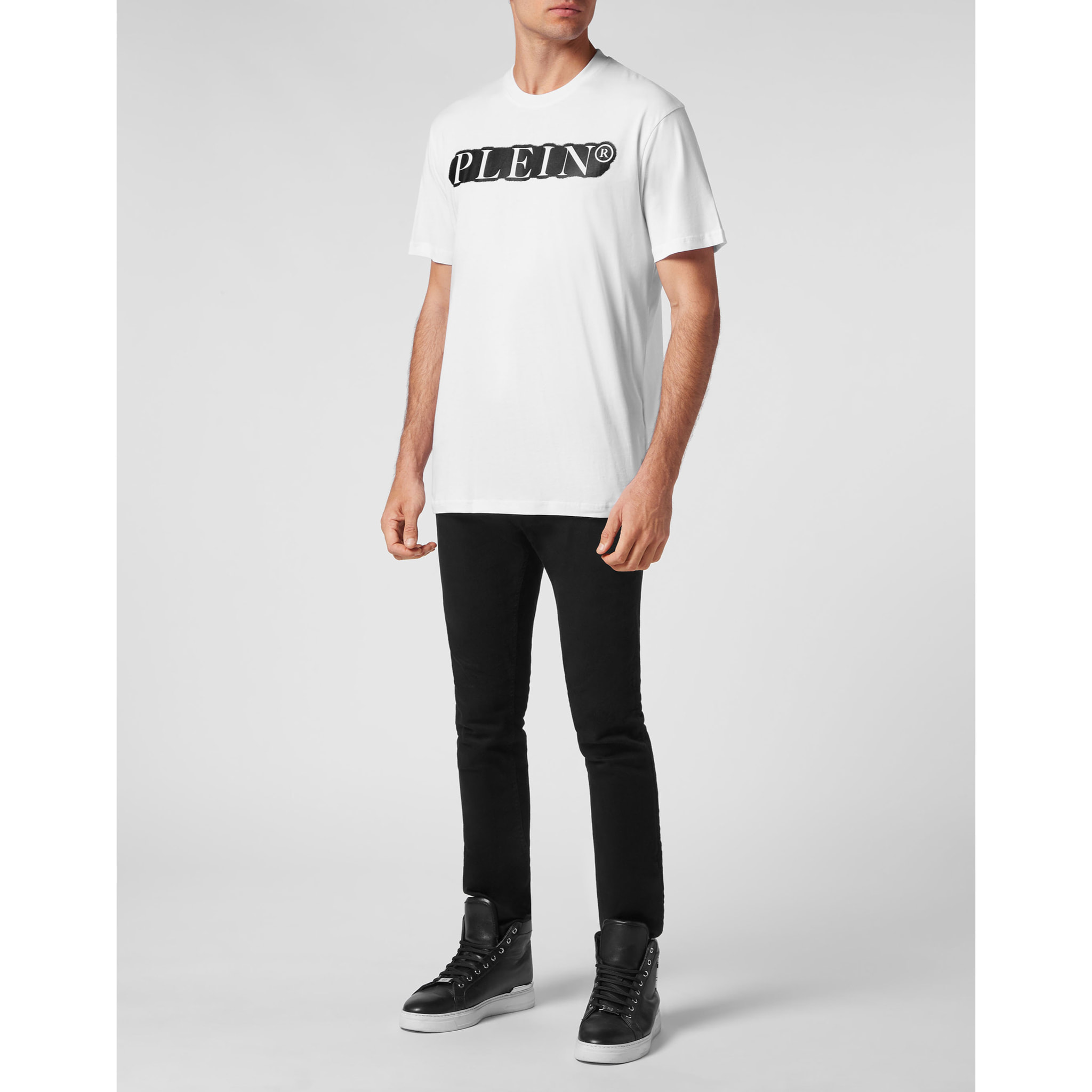 PHILIPP PLEIN Camiseta de cuello redondo y manga corta PHILIPP PLEIN TM