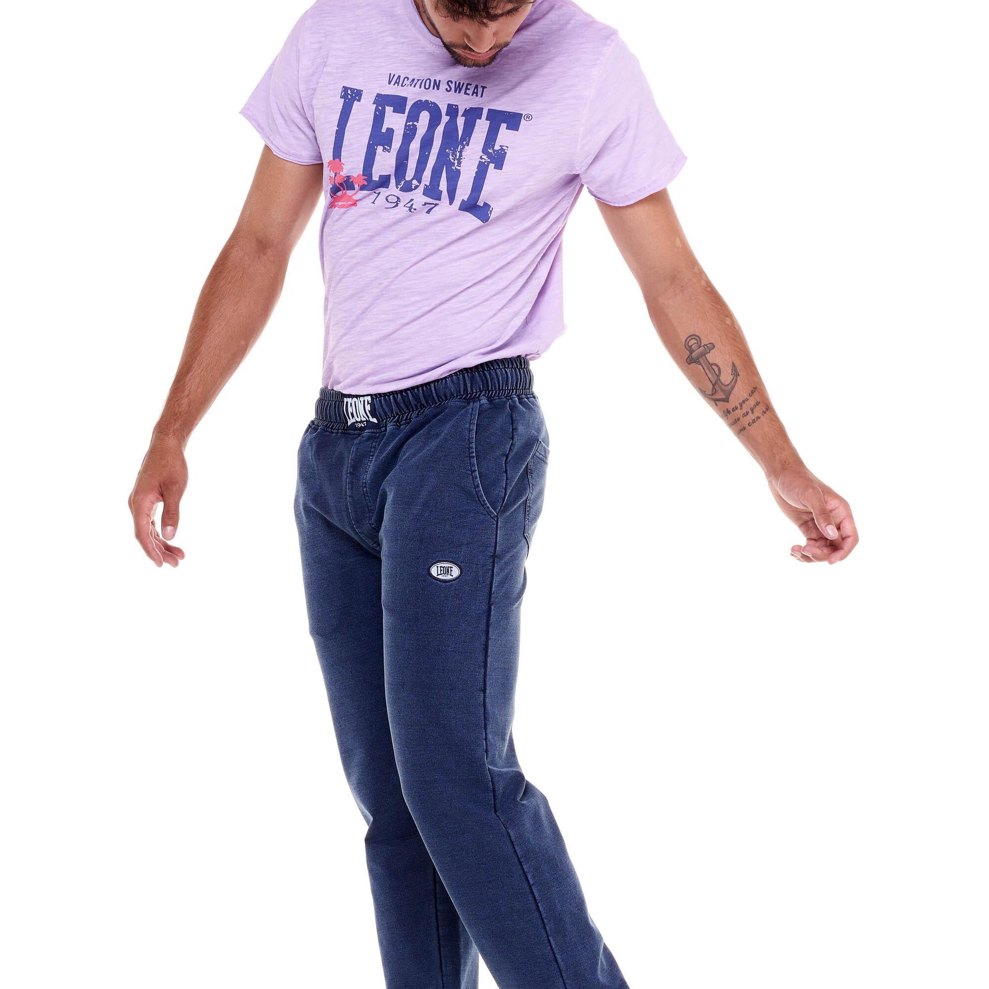 Pantalones vaqueros de hombre con lavado índigo