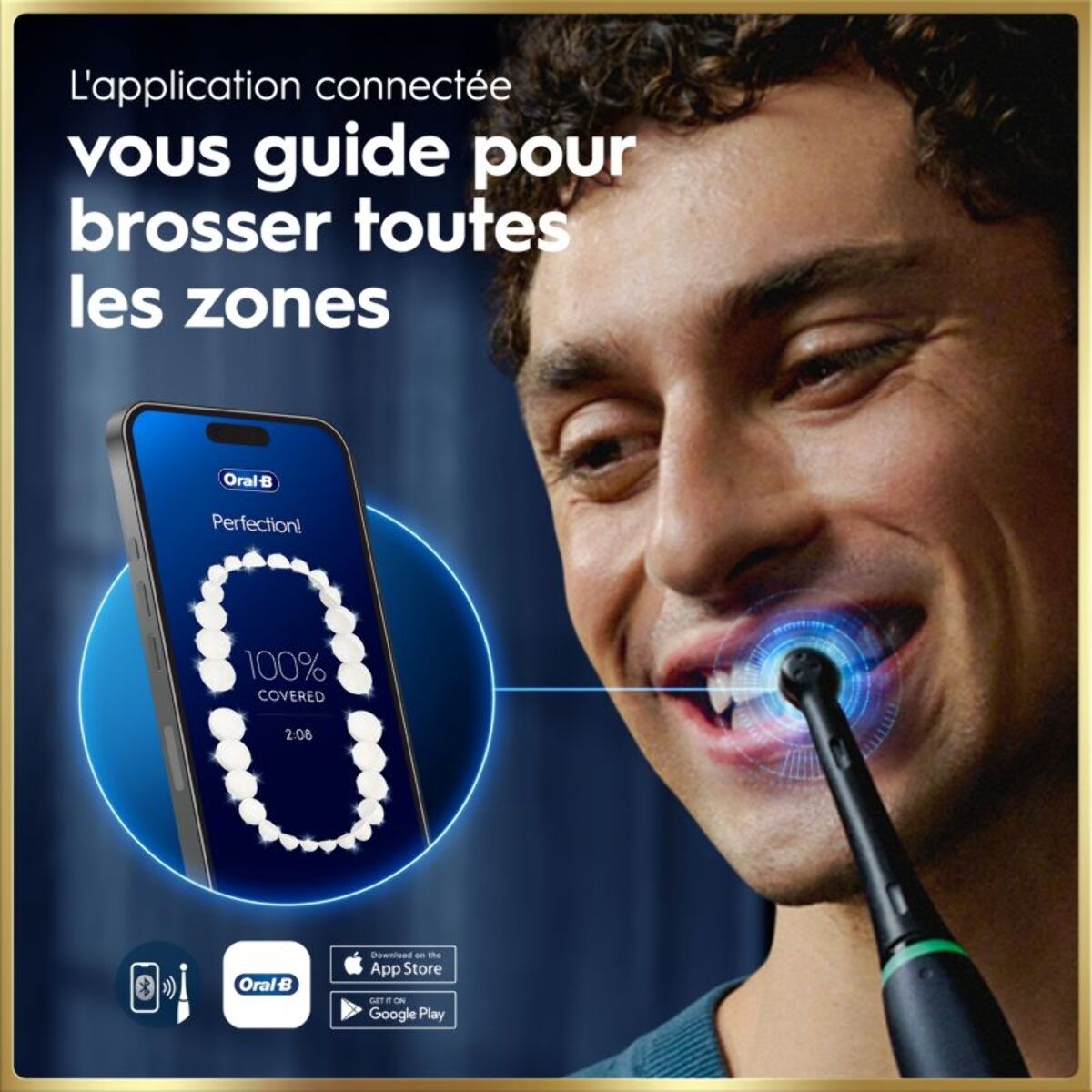 Brosse à dents électrique ORAL-B iO9 Series Black Onyx Luxe Edition