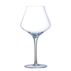 6 verres à pied cristallin 45cl